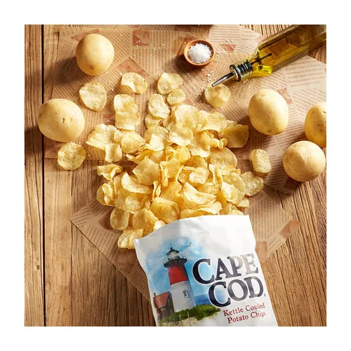 Miniatura 8 de Cape Cod Papas fritas, papas fritas cocidas en hervidor original, 8 onzas