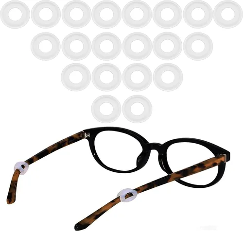 Miniatura 8 de MOLDERP Agarre de Oreja para Gafas - Retenedor de Funda de Patilla de Anteojos, Retenedores de Gafas Antideslizantes de Comodidad Para Anteojos
