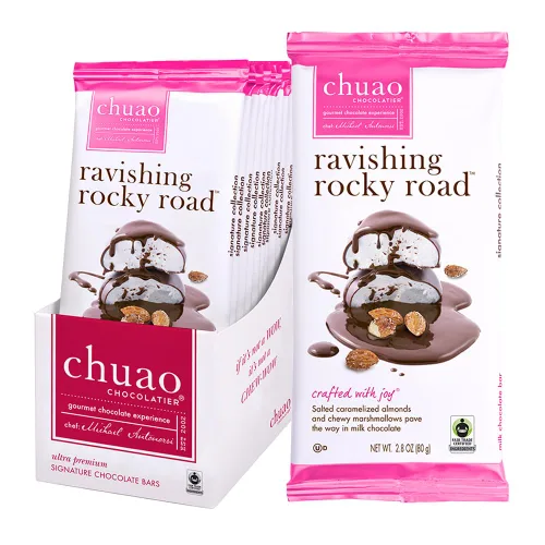 Miniatura 20 de Chuao Chocolatier Oh My S'mores Barras de chocolate con leche, chocolate gourmet artesano europeo sin conservantes, para cestas de regalo, Navidad
