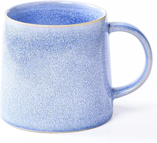 Miniatura 11 de Tazas grandes de cerámica para café, 20 onzas, vasijas de cerámica hechas a mano con asa para oficina y hogar, aptas para lavavajillas y microondas