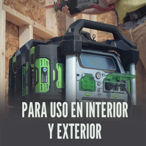 Miniatura 4 de EGO POWER+ Estación de energía portátil, 3000 W, alimentada por batería, generador inversor para el hogar y al aire libre, incluye (2)