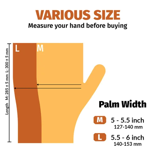 Miniatura 6 de GORILLA SUPPLY 500 Guantes Desechables Premium Libres de BPA de Plástico Poli PE LDPE para Cocina Manipulación de Alimentos Preparación de Alimentos