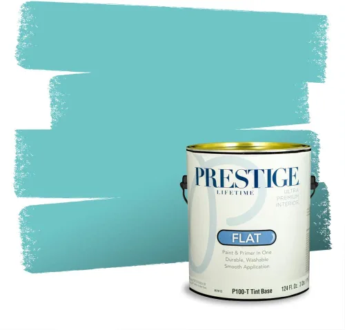 Miniatura 771 de Pintura Exterior + imprimación PRESTIGE, todo-en-uno, 1 galón, acabado mate, color comparable al Valspar* Royal Gray* VS151-Gris real