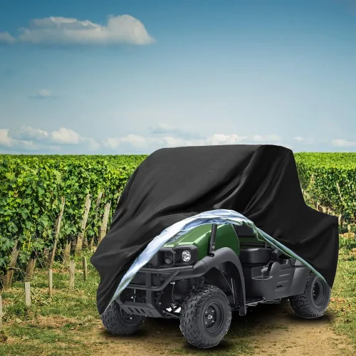 Miniatura 9 de UTV - Funda impermeable y resistente, para todo tipo de clima, para vehículos utilitarios compatibles con Kawasaki Mule Honda Pioneer Yamaha Rhino