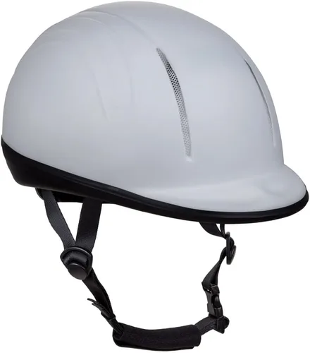 Miniatura 2 de TuffRider Starter Basic - Casco de equitación para jinetes ecuestres con varios calcetines de tira Blanco