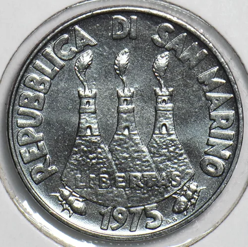 Miniatura 2 de Moneda Coleccionable San Marino 1975 50 Lire Fish animal 152839