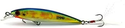 Miniatura 2 de 10pcs Minnow Pesca Señuelos Bass Wobble swimbaits carpa trucha bagre cebos de pesca Pesca Aparejos de pesca 3.5 in 0.28 oz