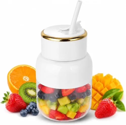 Miniatura 10 de Batidora portátil 27.1 fl oz USB recargable batido taza BPA-Free Food Grade Material, 2000mAh Battery, Compact 11x16cm, Detachable for Easy