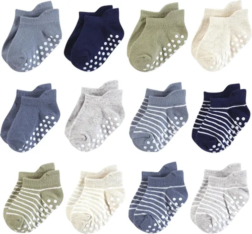Miniatura 18 de Hudson Baby Calcetines antideslizantes unisex para bebé, Rosado Multi Girl