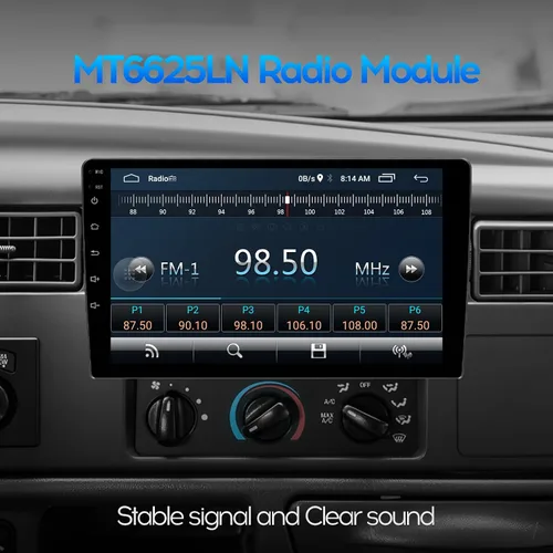 Miniatura 4 de 9" IPS Visualización Completa Táctil 2+32G Radio de Coche Doble Din Receptores de Audio Vídeo Estéreo con CarPlay Inalámbrico Android Auto Cámara