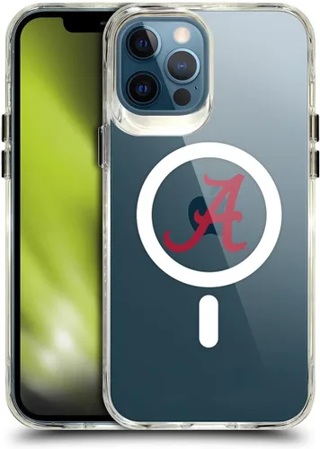 Miniatura 331 de Head Case Designs Funda de gel suave con licencia oficial de la Universidad de Alabama UA Collage compatible con Apple iPhone 13 Pro Max