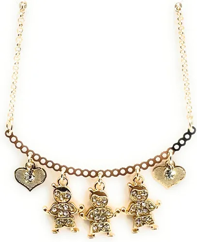 Miniatura 34 de SIFRIMANIA Personalized Children's Charm Choker Necklace, Boys or Girls Customizable Pendants, Growing Family Jewelry for Women