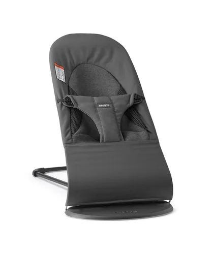 Miniatura 13 de BabyBjörn Bouncer Balance Suave, beige claro, tejido/jersey, tritela Asiento gorila ajustable 2 en 1 para bebé y silla para niños pequeños, recién