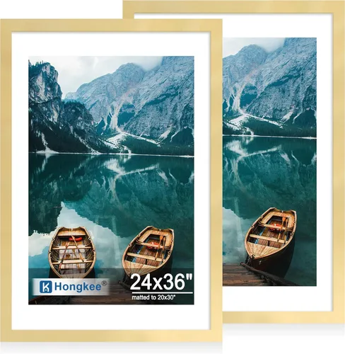 Miniatura 87 de Hongkee - Juego de 2 marcos de fotos, HK042515-MD5.5X8.5-BK(2PK)