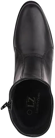 Miniatura 6 de LIBERTYZENO Botas de vestir retro para hombre con estampado de serpiente y tobillo alto para adultos, para graduación, graduación