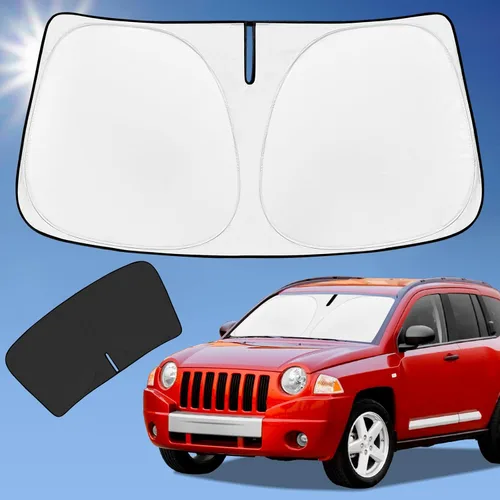 Miniatura 45 de para Dodge RAM 1500 2019-2024 2025 2026 Parasol Parasol para Parabrisas Cubierta - 4 Capas Parasol para Ventana Delantera para RAM1500 2Puertas