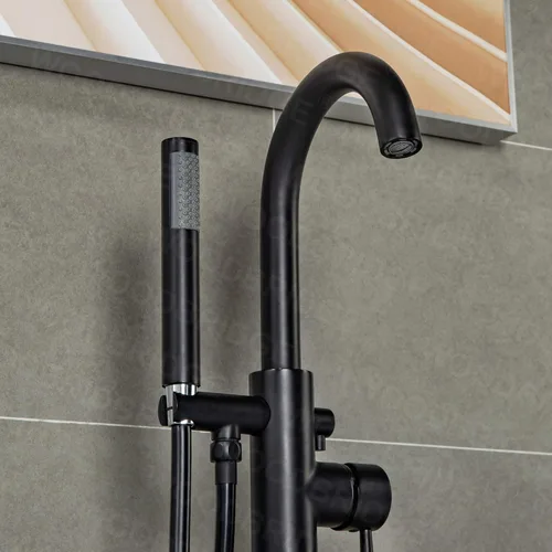 Miniatura 3 de WOODBRIDGE BTA1509-MB-Drain &O+ F0006MBRD BAÑERA, NEGRO MATE Mate negro