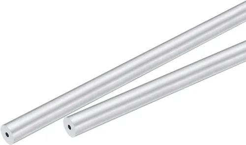 Miniatura 6 de uxcell Tubo redondo de aluminio 6063 0.157 in OD 0.118 in diámetro interior 11.811 in longitud tubería