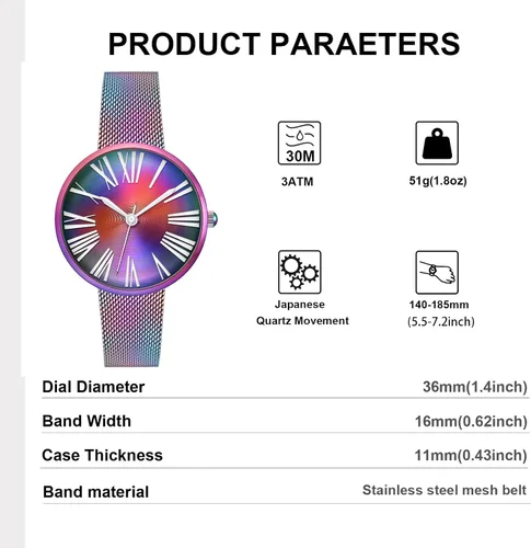 Miniatura 2 de Reloj de mujer Reloj de acero inoxidable