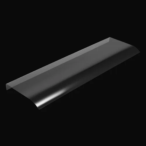 Miniatura 2 de Toldo para puerta de ventana, 47.2 x 15.7 pulgadas, toldo exterior de policarbonato para puerta de entrada exterior, toldo voladizo para puerta