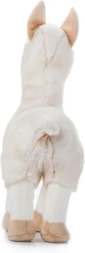 Miniatura 4 de The Petting Zoo Animal de peluche de llama, regalos para niños, animales salvajes del zoológico Onez, juguete de peluche de llama de 12 pulgadas