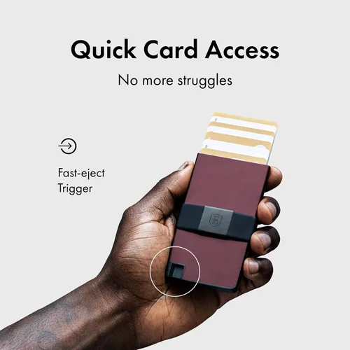 Miniatura 57 de Ekster Aluminum Cardholder Wallet for Men Metal Wallets with RFID Blocking Layer Slim & Minimalist Aluminum Wallet with Push Button for Quick