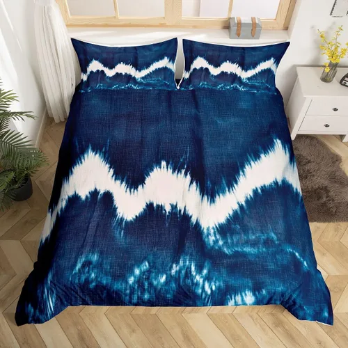 Miniatura 8 de Erosebridal Funda de edredón de leopardo, guepardo, funda de edredón de animales de sabana africana, juego de ropa de cama con estampado de leopardo