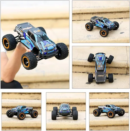 Miniatura 2 de GoolRC 16889A RC Car, coche de control remoto a escala 1:16, 4WD 45KM/H Camión RC de alta velocidad con motor sin escobillas, 2.4GHz todo terreno