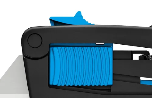 Miniatura 3 de Martor 10130610.02 Maxisafe 3 Slider Cortador/cuchillo de seguridad retráctil de policarbonato con punta roma