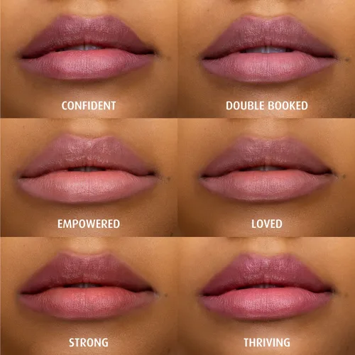 Miniatura 3 de Lune+Aster Lápiz labial PowerLips: formulado con aceite nutritivo de jojoba, vitamina E y aceite de semilla de girasol, la textura cremosa y ligera