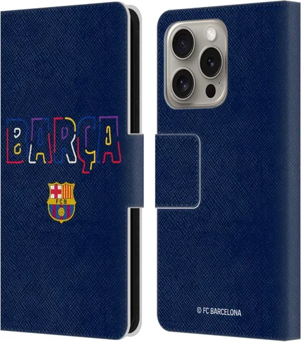 Miniatura 96 de Head Case Designs Funda de piel con licencia oficial del FC Barcelona Barca Crest Graphics para iPhone 11