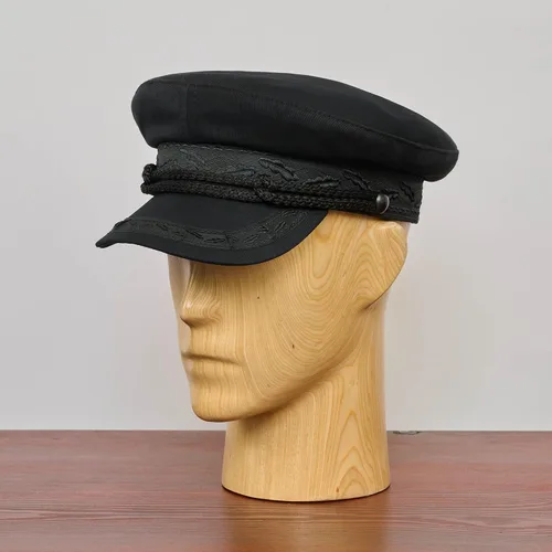Miniatura 5 de Sterkowski Kashubia Modelo 3 Algodón Verano Peaked Yachting Cap