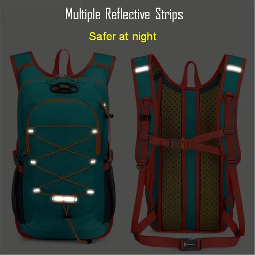 Miniatura 6 de Mochila ligera de hidratación para ciclismo, mochila de gran capacidad para viajes, senderismo, escalada, esquí, correr, para hombres y mujeres