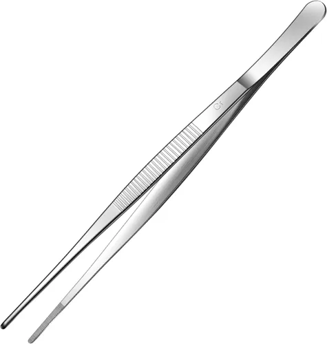 Miniatura 10 de Aniso Pinzas largas – Pinzas de cocina dentadas de precisión para barbacoa y cocina (12 pulgadas)