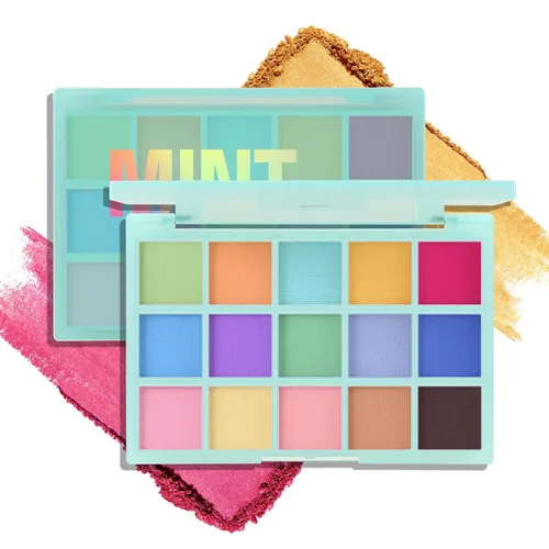Miniatura 8 de Boobeen Paleta de Sombras de Ojos Colorida Maquillaje-16 Colores, Sombra de Ojos Mate y con Brillantina, Paletas de Sombras de Ojos Brillantes