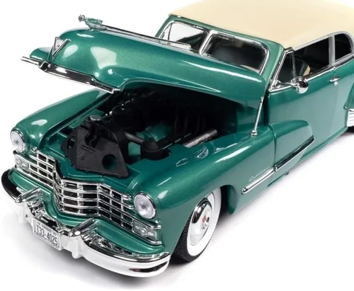 Miniatura 2 de 1947 Cadillac Series 62 Soft Top, Verde - AW315-1/18 Escala Diecast Car