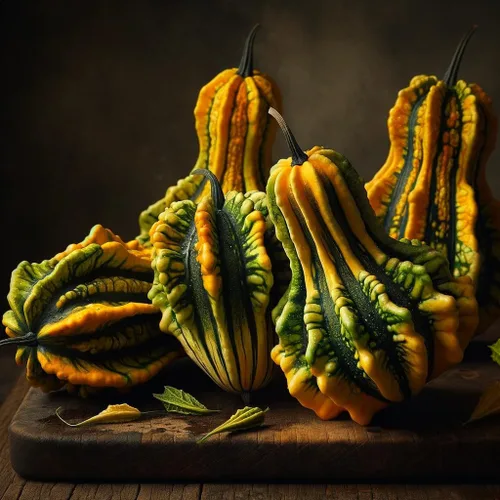 Semillas de calabaza "Autumn Wings Mix" – Calabazas aladas únicas, texturizadas y suaves – Cucurbita pepo | Nunca transgénicos, siempre reliquia y