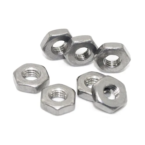 Miniatura 14 de Fullerkreg Tuerca hexagonal inoxidable de 1/4"-20, acero inoxidable 304, acabado brillante, (100 piezas)