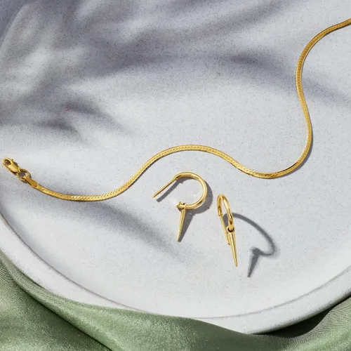 Miniatura 3 de RS Pure by Ross-Simons Pulsera de espiga de oro amarillo de 14 quilates de 0.059 in. 7 pulgadas, Oro amarillo de 14 quilates, No es una piedra