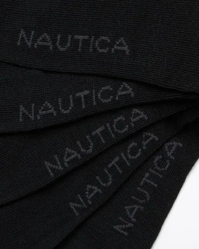 Miniatura 3 de Nautica Calcetines de vestir para hombre, calcetines redondos con patrones (paquete de 10)