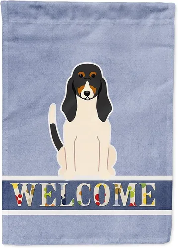 Miniatura 219 de Caroline's Treasures BB5622GF Airedale - Bandera de bienvenida para jardín, bandera decorativa para patio, exteriores, patio, parterres