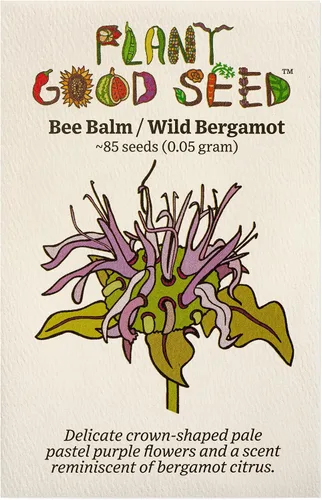 Miniatura 3 de Plant Good Seed Semillas de bálsamo de abeja de limón, paquete de 85, semillas tradicionales para plantar hierbas, suministros de jardinería, jardín