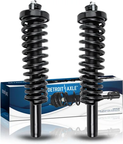 Miniatura 59 de Detroit Axle - 2 puntales delanteros para Chevy Equinox GMC Terrain Saturn Vue Pontiac Torrent Suzuki XL-7 Captiva Sport Struts completos con muelle