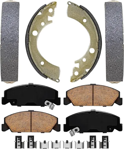 Miniatura 26 de Detroit Axle - Pastillas de Freno Delantero para Mercedes- Benz C230 C250 C300 SLK250, Pastillas de Freno Cerámica w/Reemplazo de Hardware