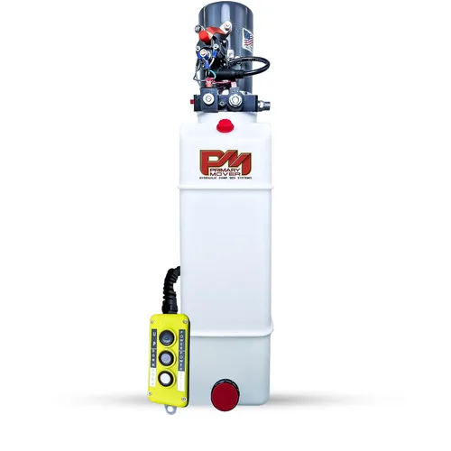 Miniatura 10 de Bomba hidráulica KTI de 12 Vcc de efecto único de 4 cuartos para remolque de descarga - Unidad de potencia hidráulica - Bomba de remolque