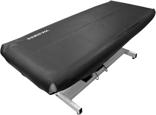 Miniatura 3 de Waxness - Funda de cama ajustable para mesa de encerado, 31 x 70 pulgadas, color gris