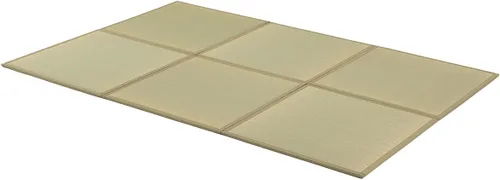 Miniatura 10 de FULI Colchón de tatami japonés, tapete Igusa (100% hierba japonesa Rush) se pliega en tres, fabricado en Japón (natural, Full XL)