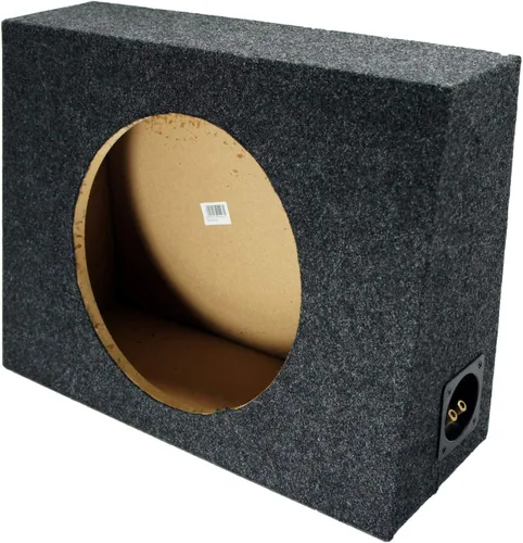American Sound Connection Solo 12" recinto estándar estándar 5/8" MDF de la caja del subwoofer del camión de la cabina del subwoofer