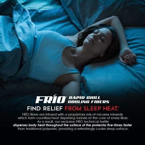Miniatura 5 de PureCare Cooling SoftCell Chill - Almohada de látex, reversible y ajustable, tamaño King (PCFRIOL618)