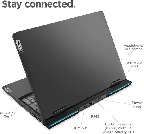 Miniatura 5 de Lenovo Ideapad 3i Gaming 15.6 pulgadas FHD 120Hz portátil, Intel Core i7-12700H, 16GB RAM 2TB PCIe SSD, gráficos GeForce RTX 3050Ti, teclado